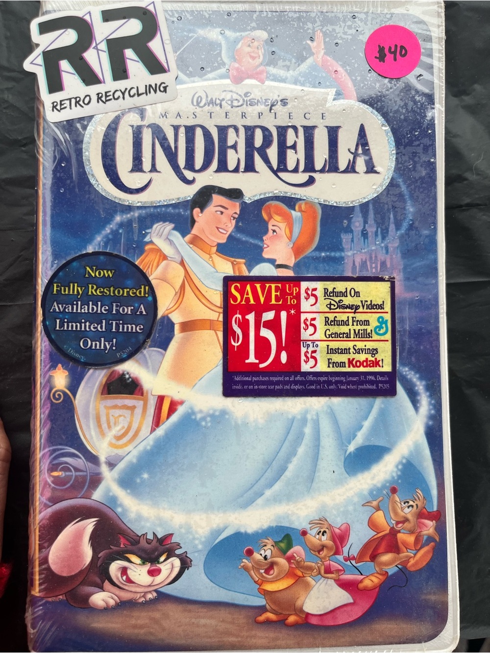 Disney's Cinderella VHS New